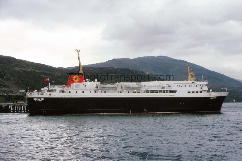 The Isle of Lewis’s predecessor was the 1,908grt Suilven which was built in 1974 by Rosenberg at Moss. She is still in service in Fiji. Don Smith/phototransport.com