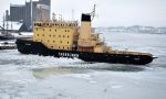 The 2,164grt ice-breaker Thorbjørn was built in 1980 by Svendborg Skibs for the Danish Government. In 1996 she was transferred to the Danish Navy.