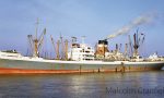 The 7,577grt City of Birmingham was built in 1949 by John Brown at Clydebank. She stayed with Ellermans until 1971. On 9th October of that year she arrived at Castellon to be broken up by Industrial y Comercial de Levante. Photo: Malcolm Cranfield