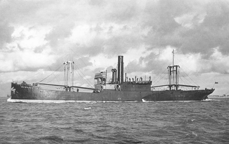 The 1,352grt Dryburgh was built in 1919 by the Campbeltown Shipbuilding Co. On 11th November 1939 she was on passage from Leith to Antwerp, with a cargo of coal & horsemeat, when she struck the wreck of the Canada and was badly holed. Spurn Lifeboat answered her distress calls, and the tug Yorkshireman took her in tow with the intention of beaching, but upon pulling her off the wreck, the vessel capsized and sank.