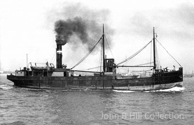 The 346grt Oak was built in 1906 by Fullertons at Paisley. On 15th September 1951 she arrived at Llanelly to be broken up by Rees Shipbreaking.