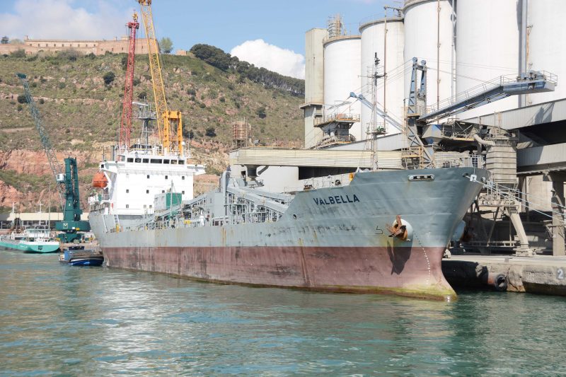 The 5,286gt cement carrier Valbella was built in 1992 by Halla at Incheon as the Hall No. 5. She joined her current owners, John T. Essburger GMBH of Hamburg, in 2004.
