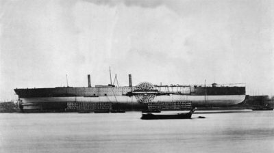 The launch of the Great Eastern.