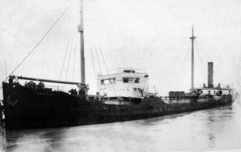 The 5,825grt Vaarli was built in 1916 by Maryland Steel at Sparrows Point as the Arborean for the American-Hawaiian SS Co., joining Odfjell the following year. She was converted into a tanker in 1921. In early 1935 she was broken up by Stavanger Skibsopphugnings Co. at Stavanger.