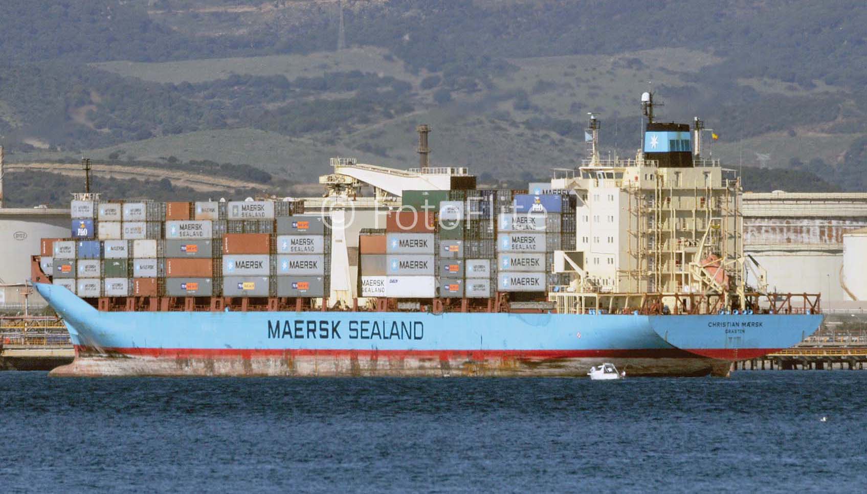 S160246Christian Maersk (2007) 4 Shipping Today & Yesterday Magazine