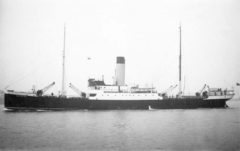 The 1,303grt Baltallin was built in 1920 by Ailsa Shipbuilding at Troon as the Starling for the General Steam Navigation Company. She joined the United Baltic Co. in 1930.
